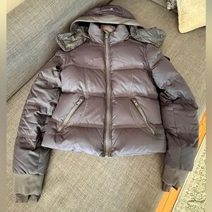 Lululemon Athletica Gray Puffer Jacket